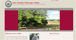 Desktop Screenshot of beloniacollege.nic.in